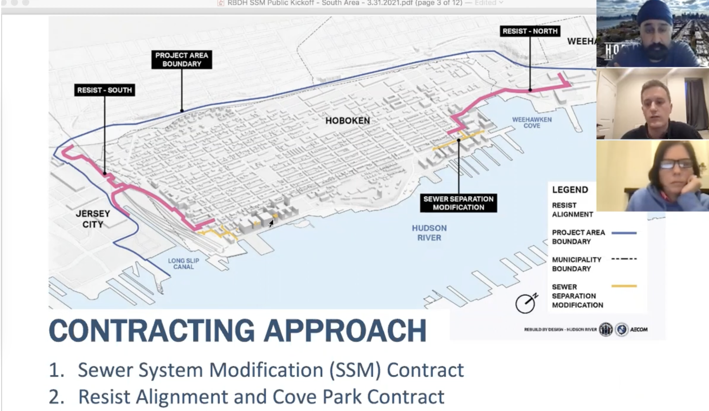 Pre-Construction Community Advisory Meeting for Rebuild by Design Hudson River Project